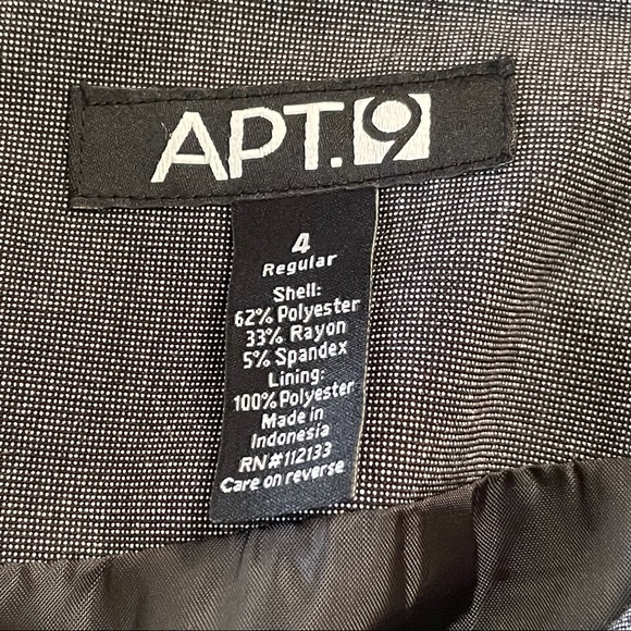 APT 9 Lined Straight Pencil Midi Skirt Size 4 NWOT - Picture 4 of 13